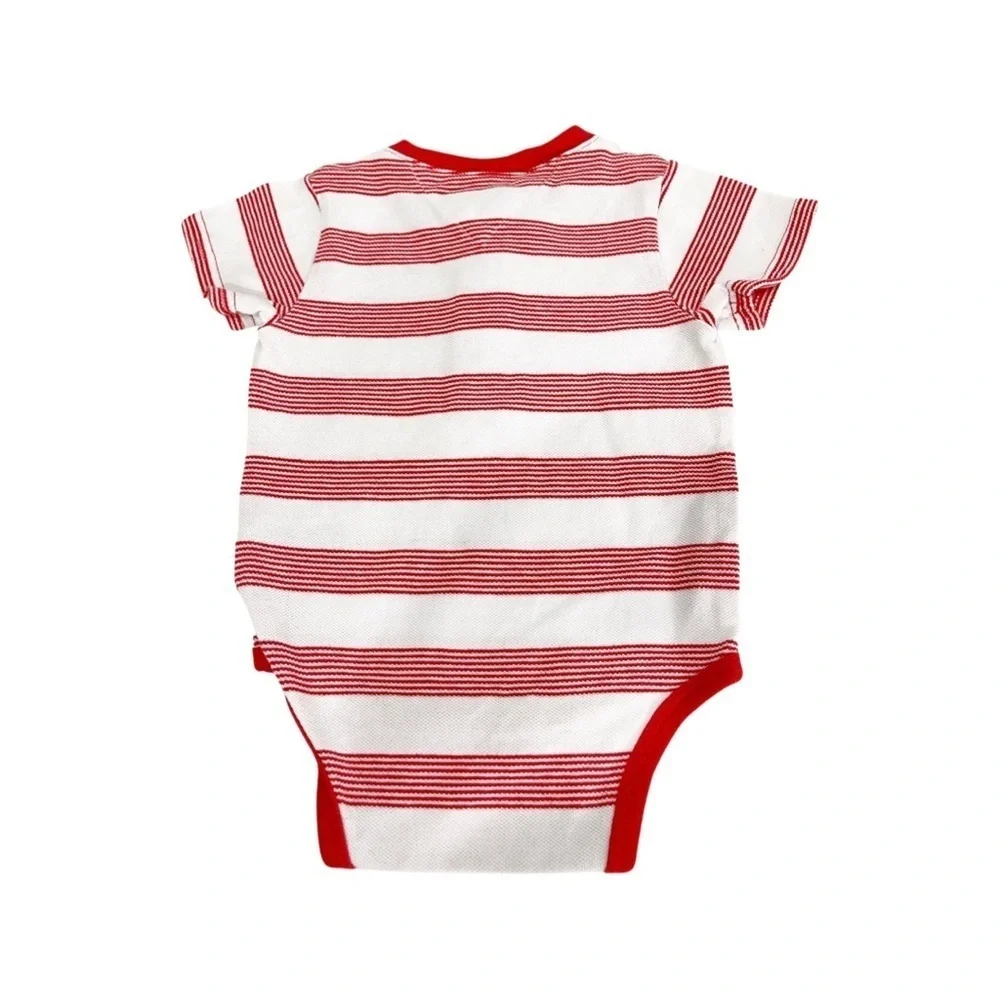 Ralph Lauren/Tommy Hilfiger infant rompers and polo shirt. RL romper 3 M/ 9M/12m